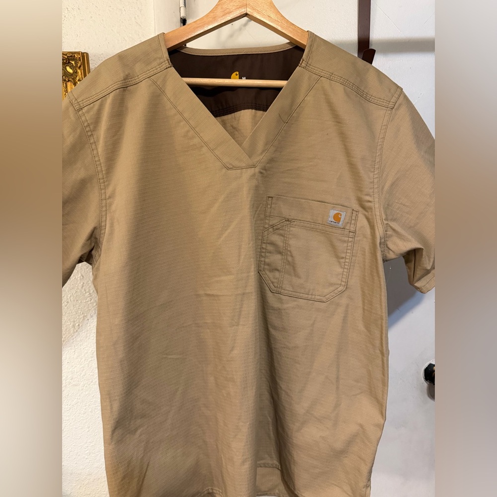 CARHARTT RIPSTOP UTILITY SCRUB TOP Medium